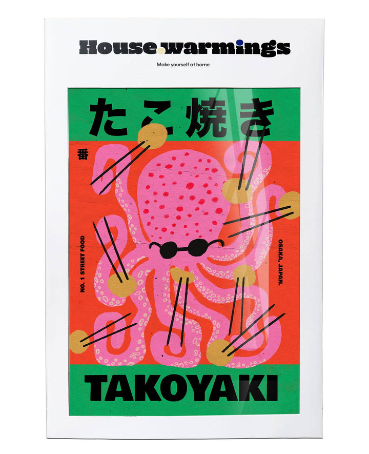 TAKOYAKI Art Print - A4 Size