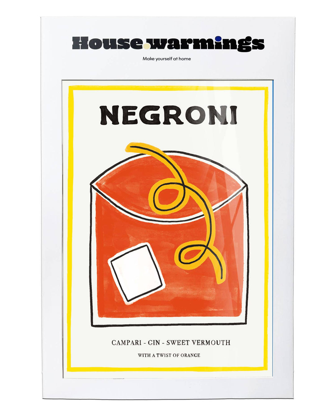 NEGRONI Art Print - A4 Size