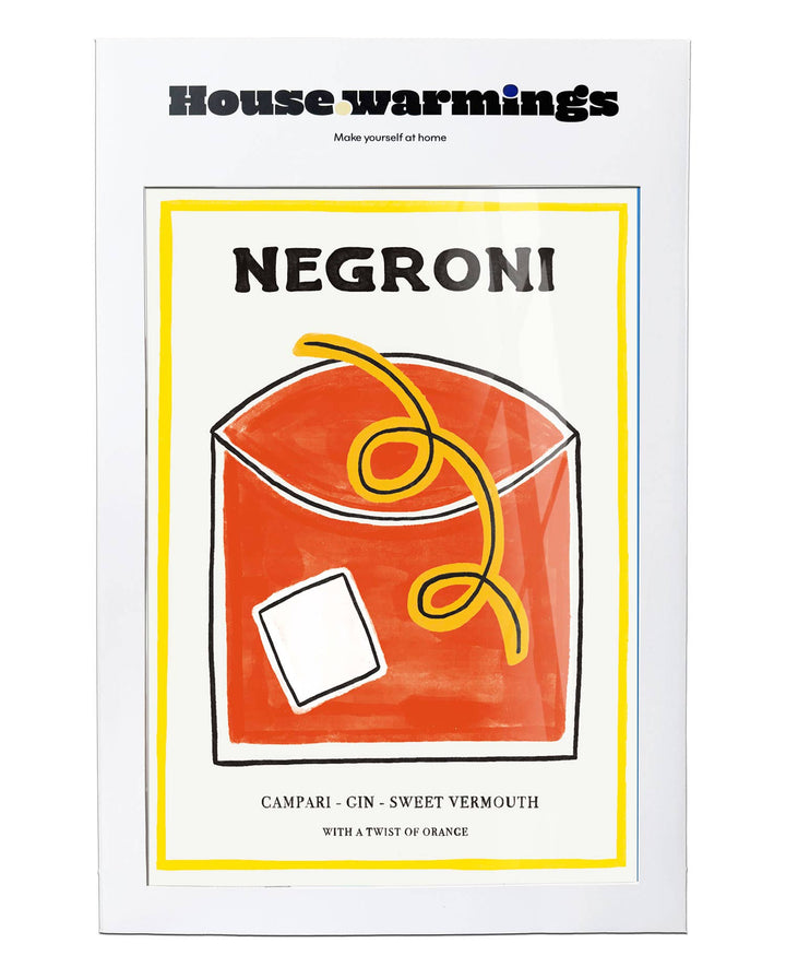 NEGRONI Art Print - A4 Size