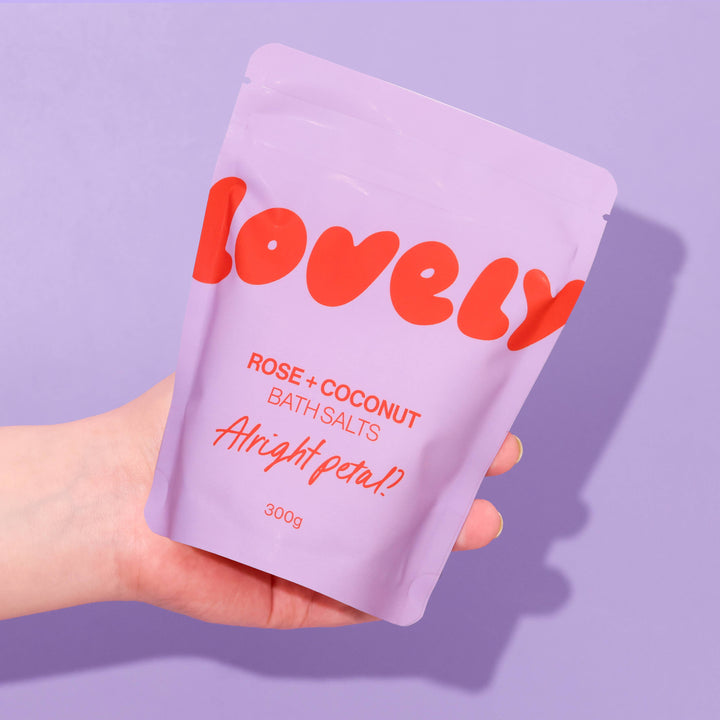 Bath Salts - Rose + Coconut
