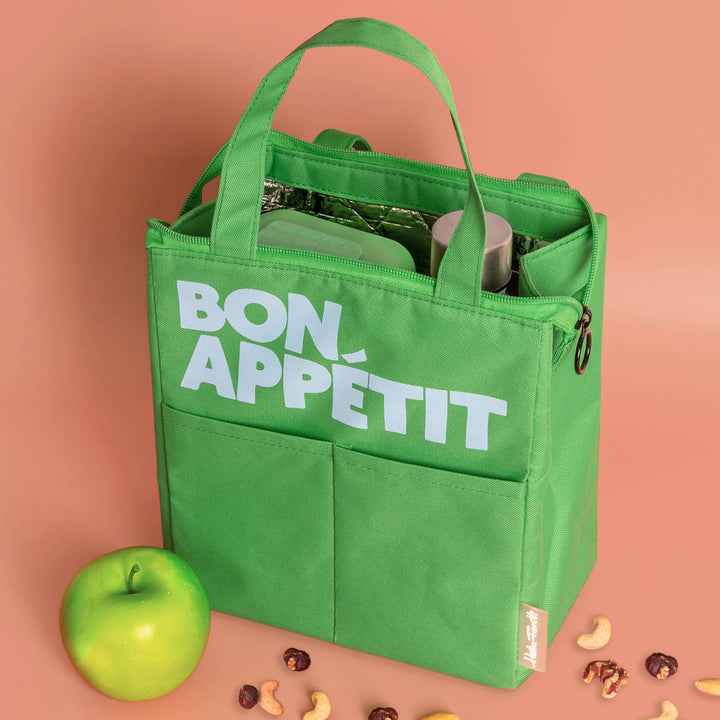 Helio Ferretti Bon Appetit Green Lunch Bag