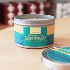 Summer in the Outer Hebrides Candle