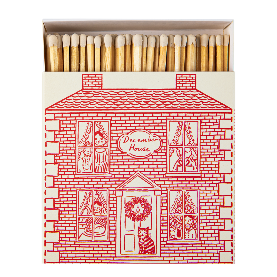 December House - Square Safety Matches