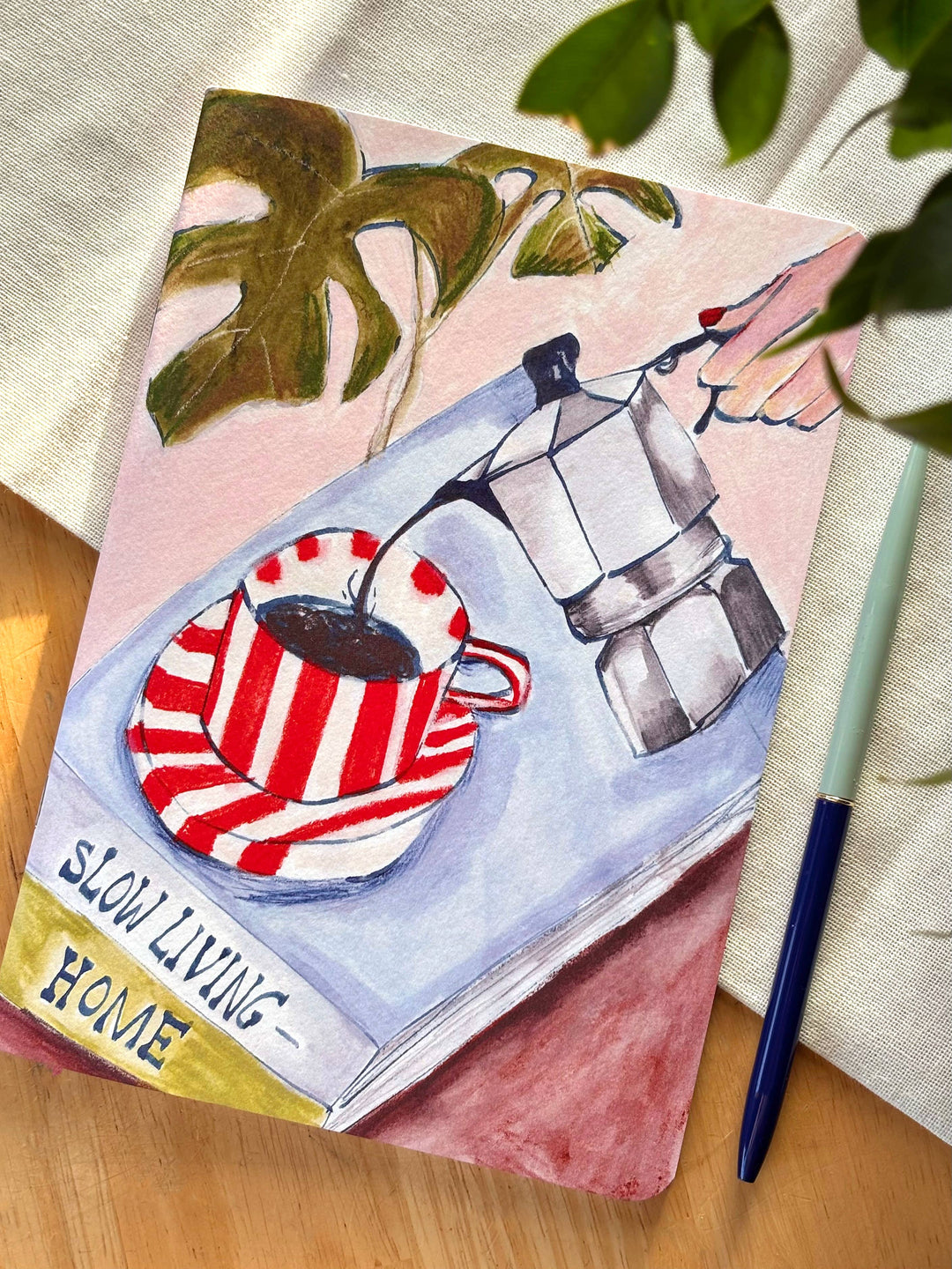Coffee Pour A5 Softcover Notebook