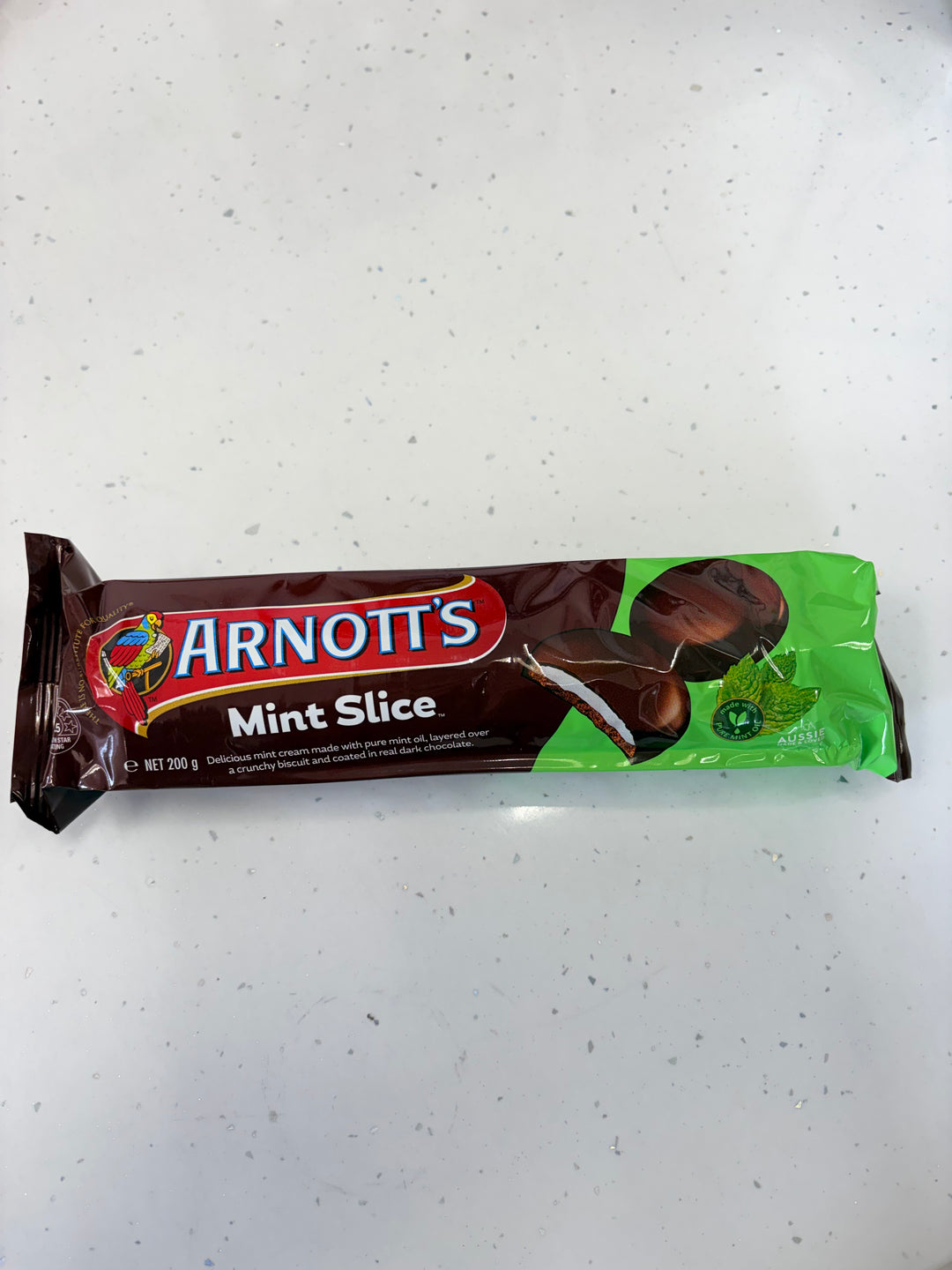 Mint Slice Chocolate biscuit
