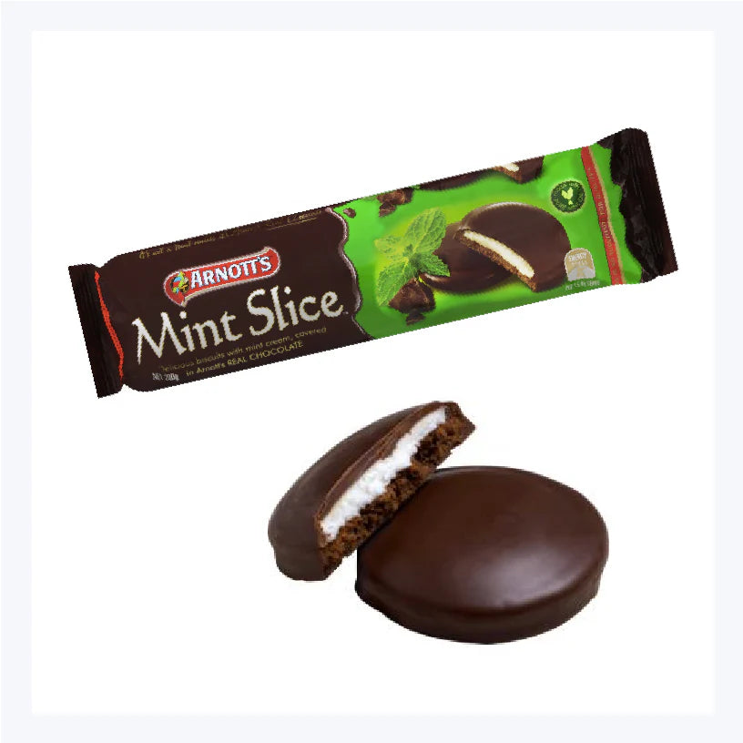Mint Slice Chocolate biscuit