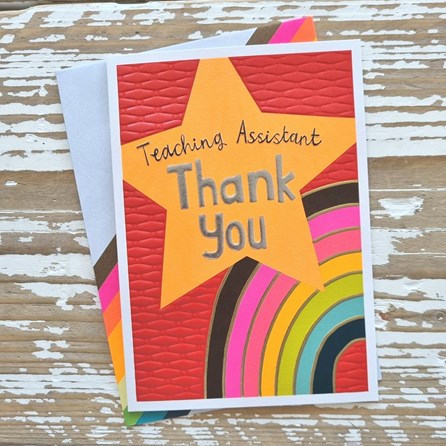 Thank You Teaching Assistant Card