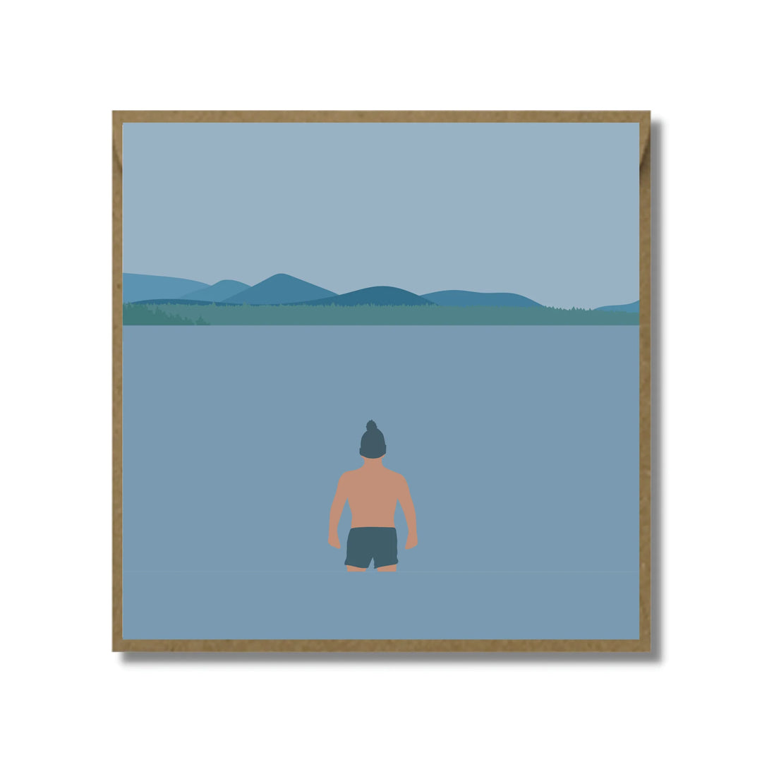 Winter Dip Card