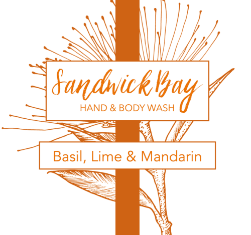 Basil Lime & Mandarin Hand and body wash