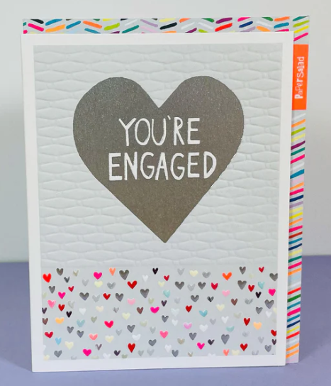 You're Engaged card